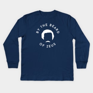 By the beard of Zeus Kids Long Sleeve T-Shirt